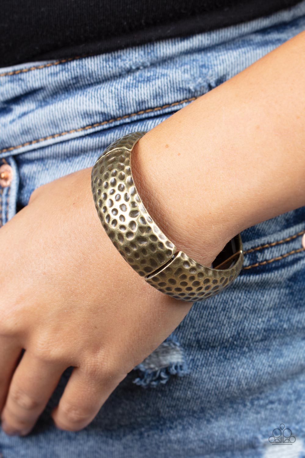 Paparazzi Accessories ❋Come Under The Hammer - Brass Bracelet❋ Flat Rate Ship $4.50❋
