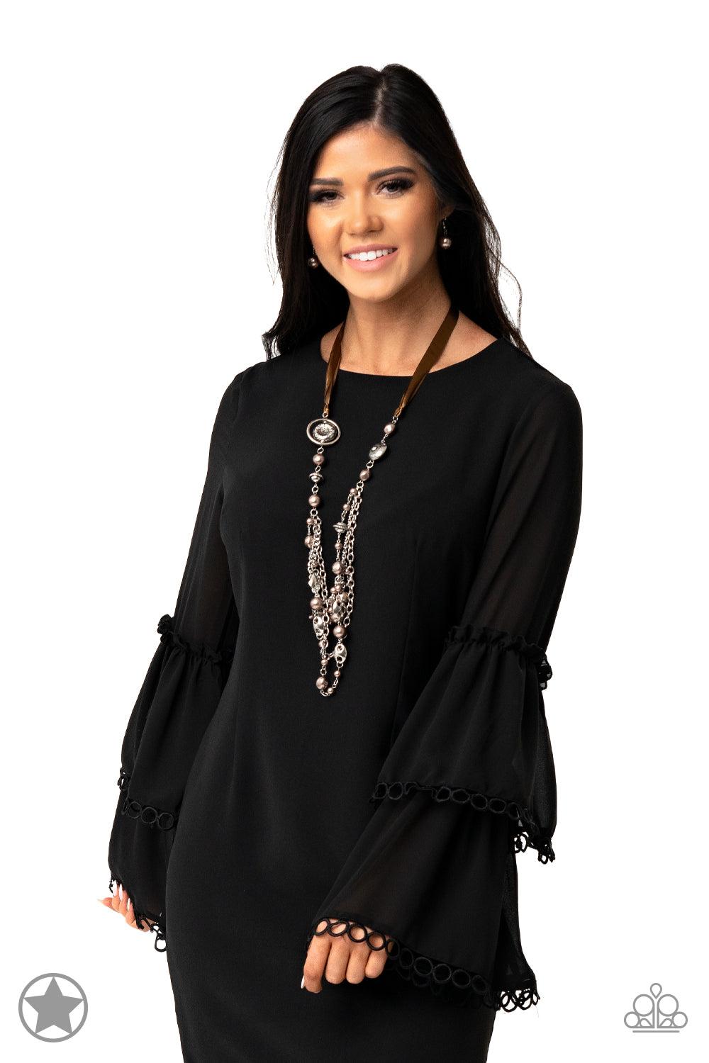 Paparazzi Accessories ❋All The Trimmings - Brown Necklace❋ Flat Rate Ship $4.50❋ - Image #4