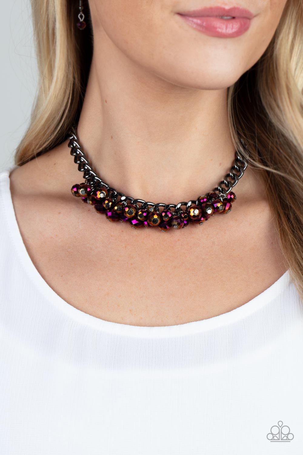 Paparazzi Accessories ❋Galactic Knockout - Purple Necklace❋ Flat Rate Ship $4.50❋