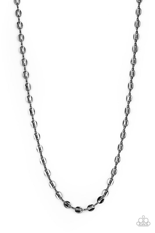 brought-to-you-by-blingflingbykat-come-out-swinging-black-mens necklace-paparazzi-accessories-