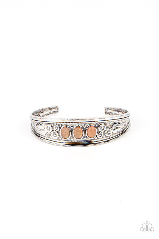 brought-to-you-by-blingflingbykat-flower-patch-picnic-orange-bracelet-paparazzi-accessories-