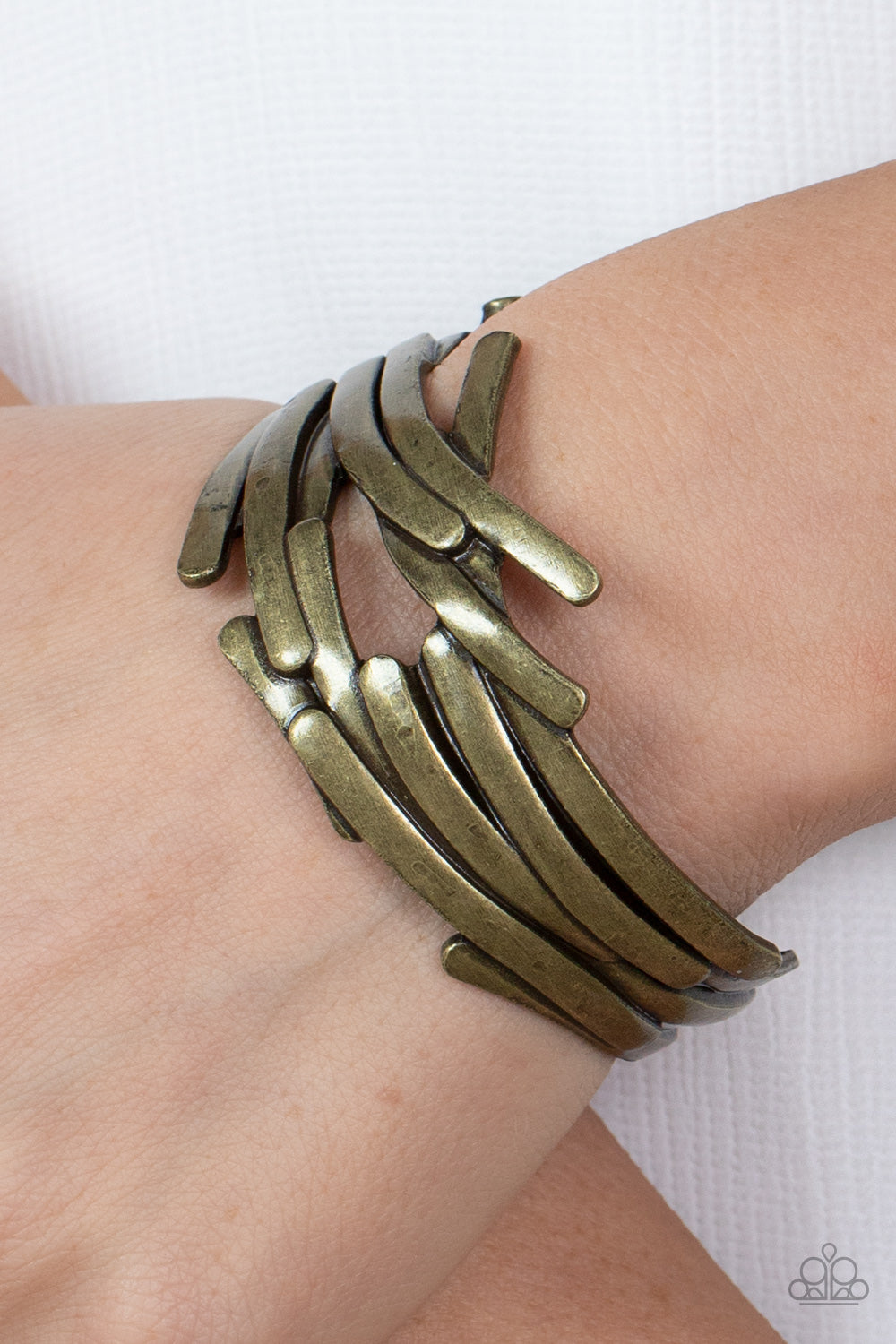 Paparazzi Accessories ❋Stockpiled Style - Brass Bracelet❋ Flat Rate Ship $4.50❋