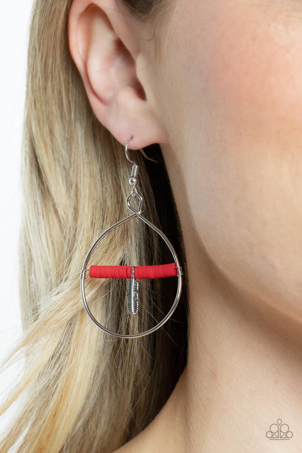 Paparazzi Accessories ❋Free Bird Freedom - Red Earrings❋ Flat Rate Ship $4.50❋