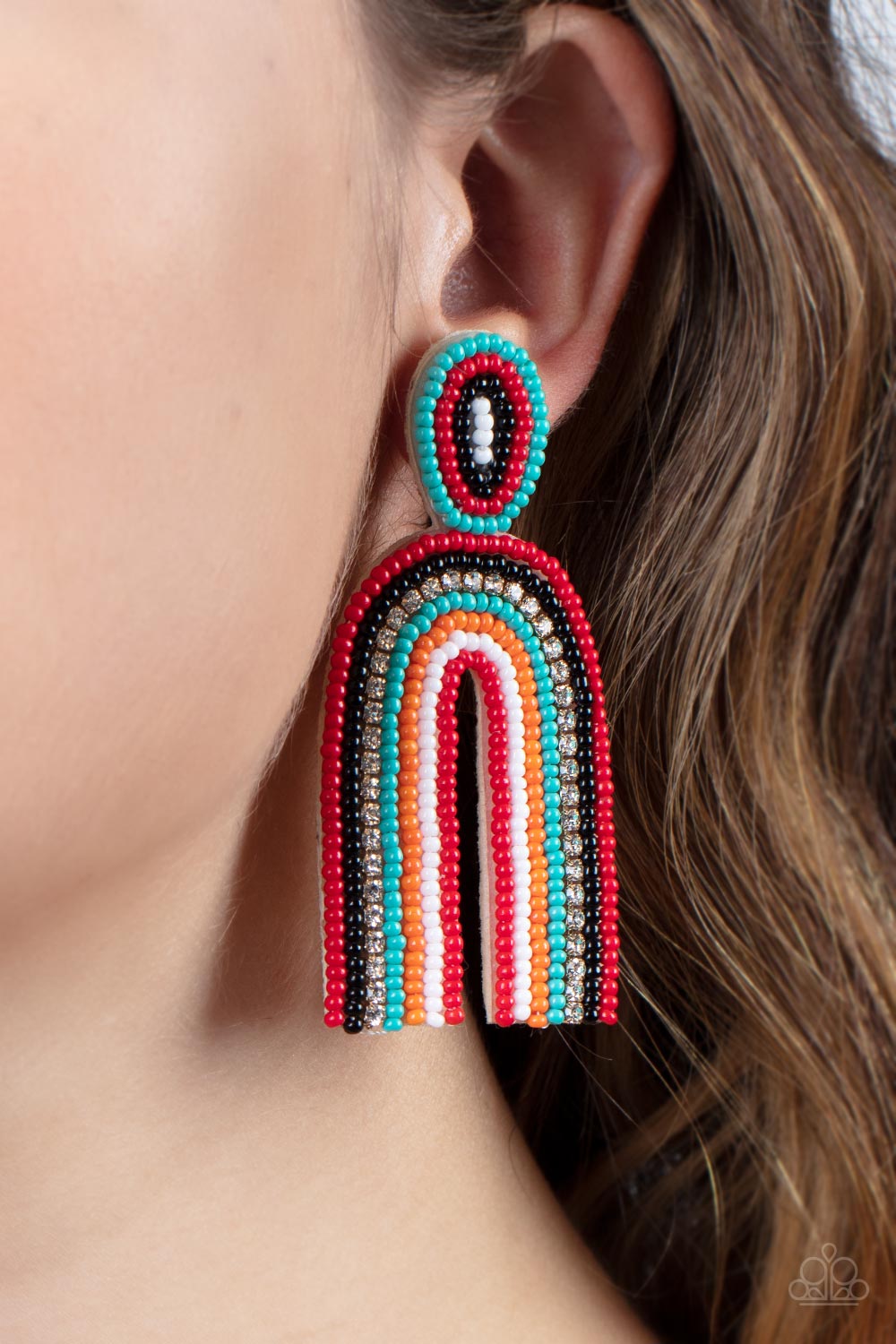Paparazzi Accessories ❋Rainbow Remedy - Multi Post Earrings❋ Flat Rate Ship $4.50❋