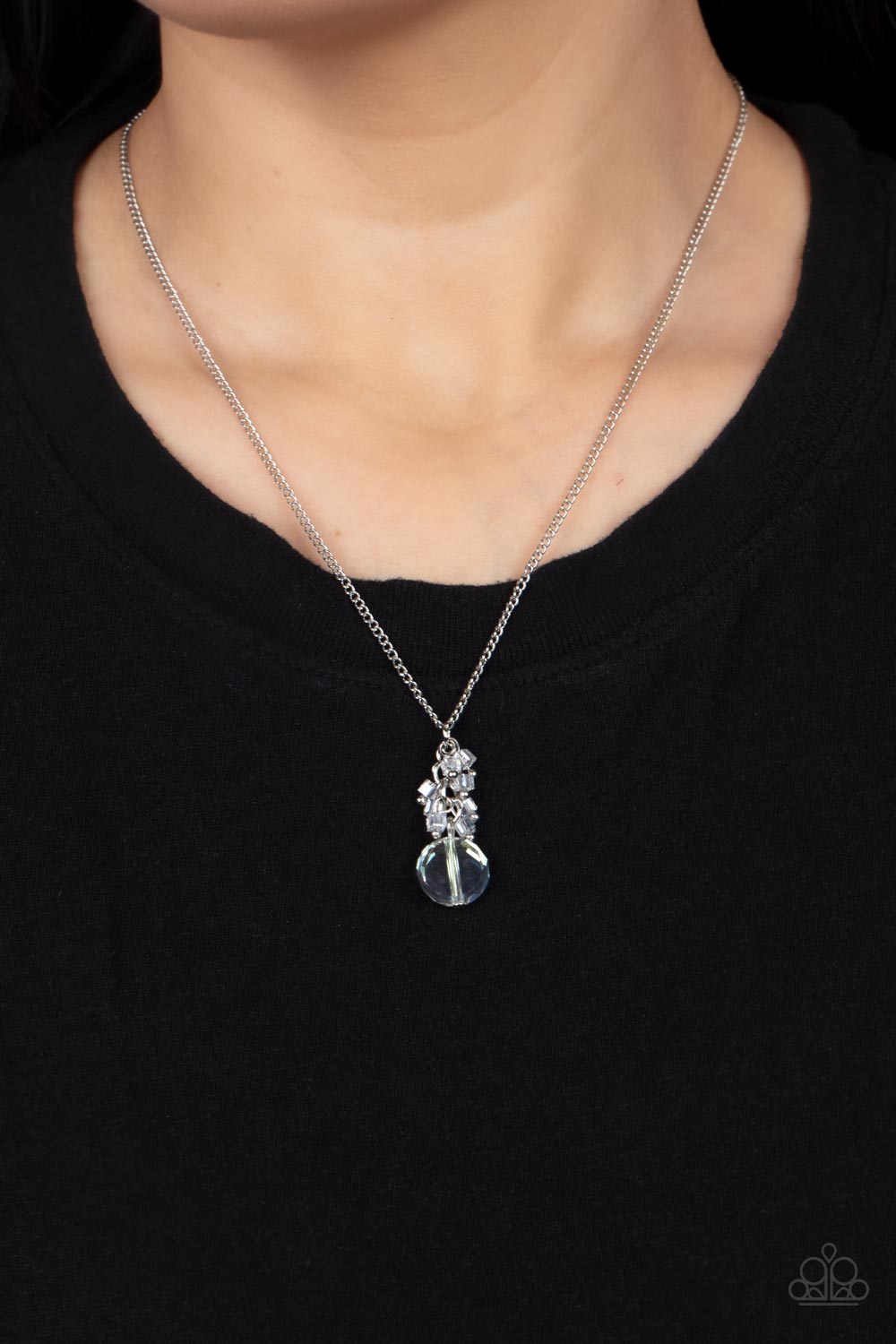 Paparazzi Accessories ❋Clustered Candescence - White Necklace❋ Flat Rate Ship $4.50❋