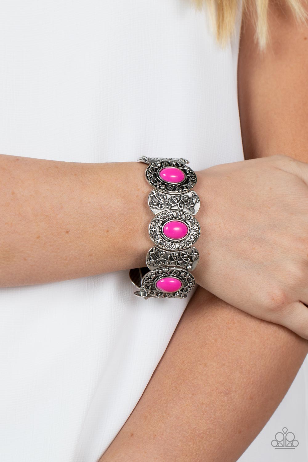 Paparazzi Accessories ❋Versailles Vineyard - Pink Bracelet❋ Flat Rate Ship $4.50❋