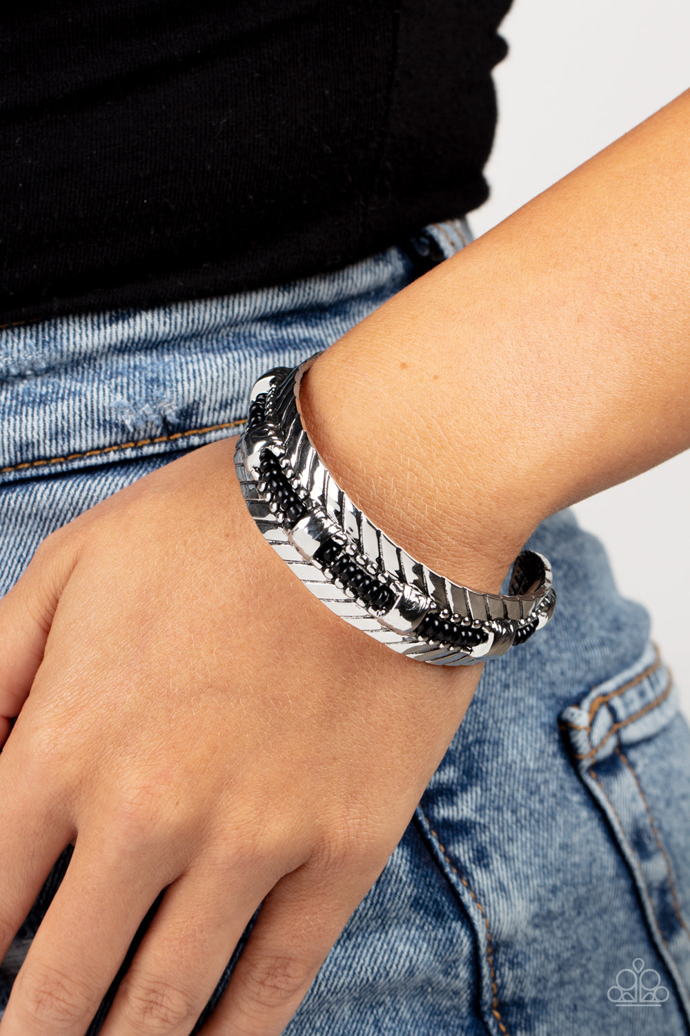 Paparazzi Accessories ❋Sonoran Scene - Black Bracelet❋ Flat Rate Ship $4.50❋