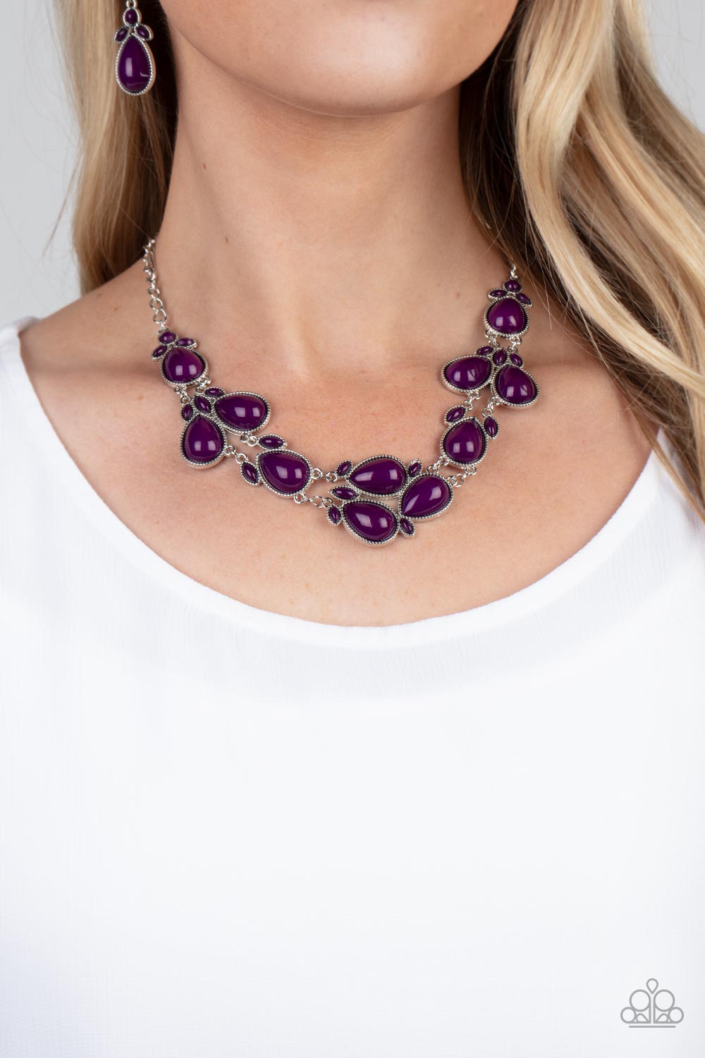 Paparazzi Accessories ❋Botanical Banquet - Purple Necklace❋ Flat Rate Ship $4.50❋