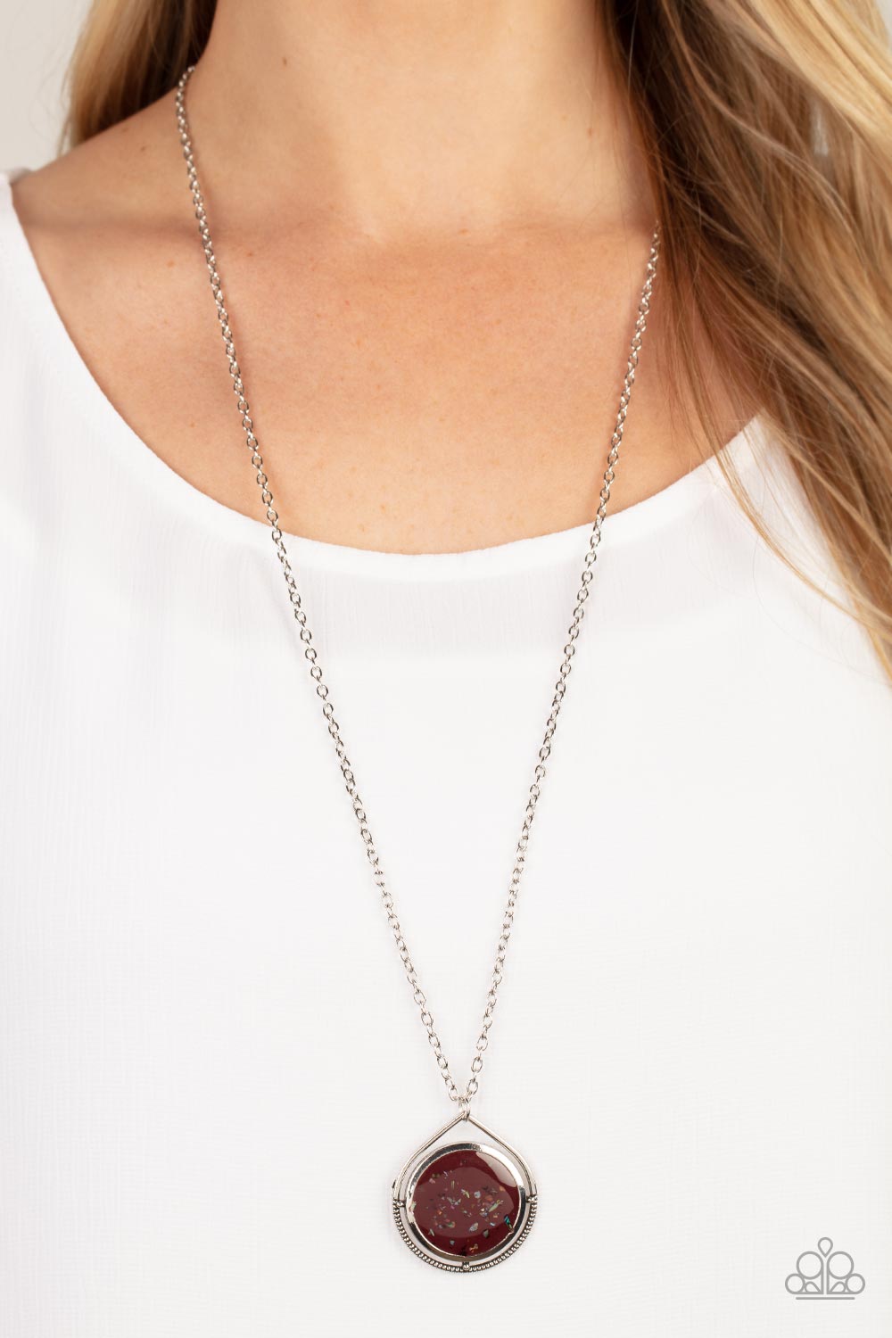 Paparazzi Accessories ❋Pacific Periscope - Red Necklace❋ Flat Rate Ship $4.50❋