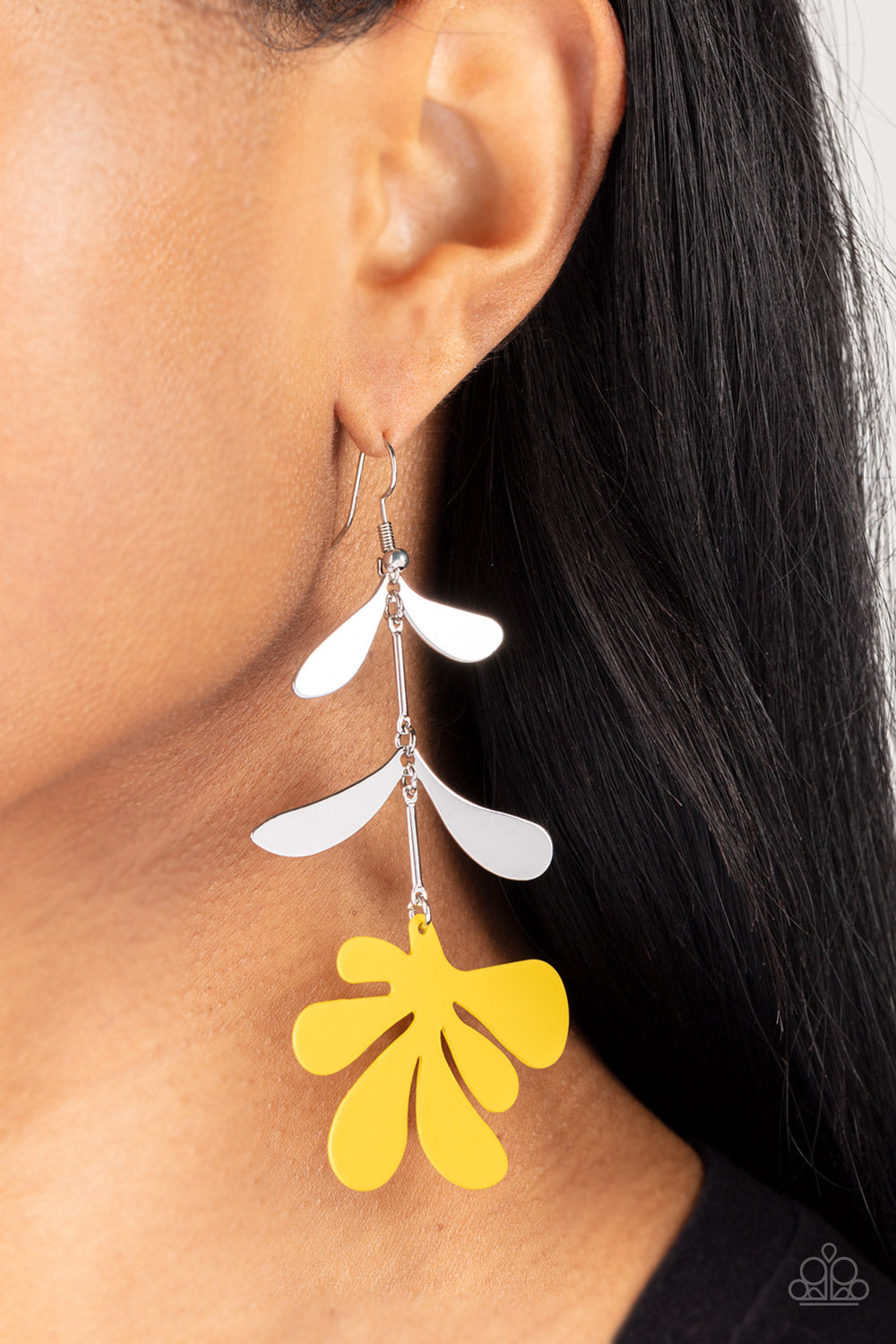 Paparazzi Accessories ❋Palm Beach Bonanza - Yellow Earrings❋ Flat Rate Ship $4.50❋