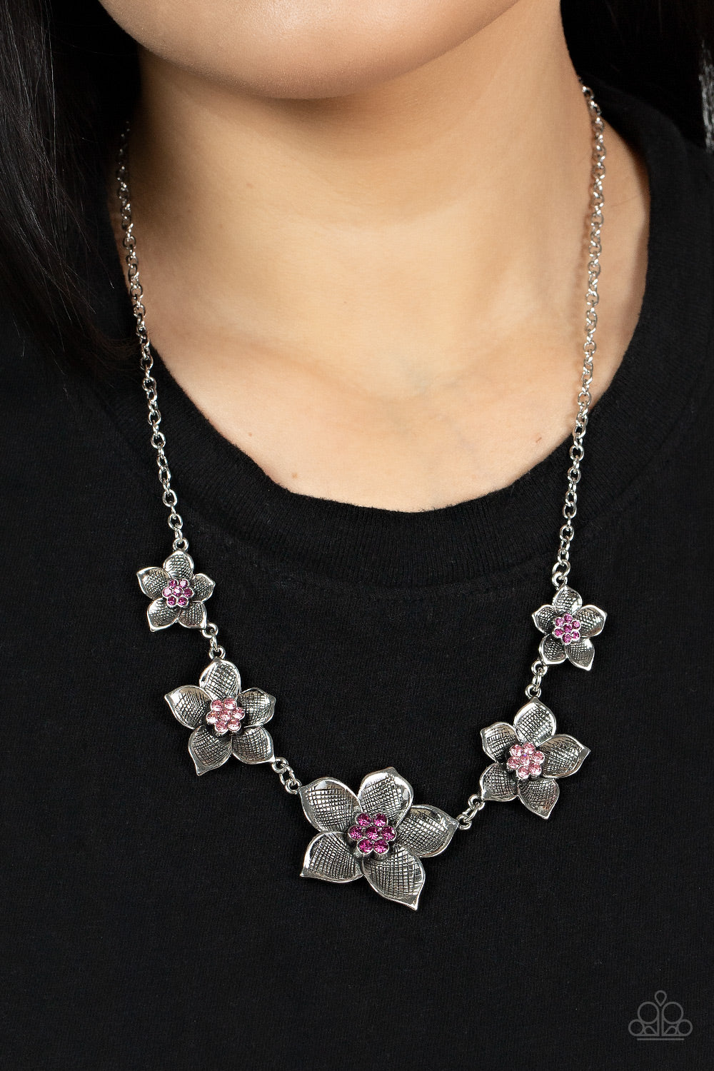 Paparazzi Accessories ❋Wallflower Wonderland - Pink Necklace❋ Flat Rate Ship $4.50❋