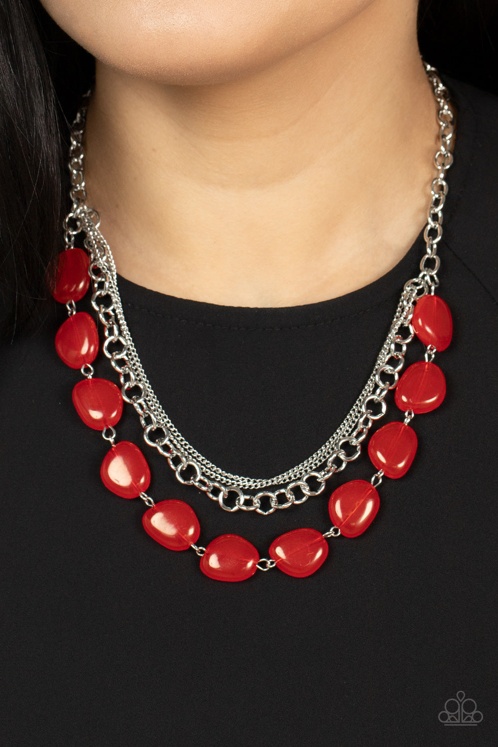 Paparazzi Accessories ❋Pumped Up Posh - Red Necklace❋ Flat Rate Ship $4.50❋