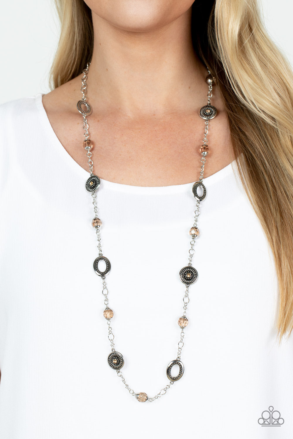 Paparazzi Accessories ❋Glammed Up Goals - Brown Necklace❋ Flat Rate Ship $4.50❋