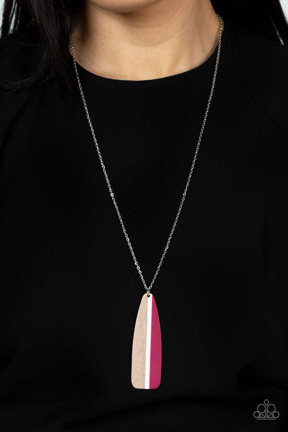 Paparazzi Accessories ❋Grab a Paddle - Pink Necklace❋ Flat Rate Ship $4.50❋