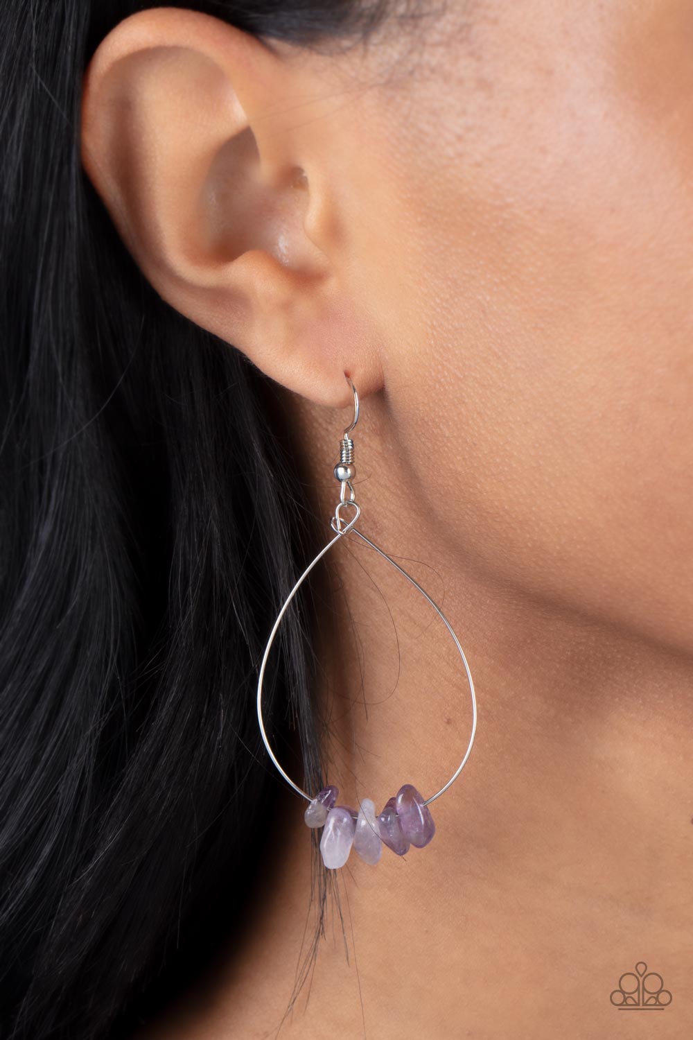 Paparazzi Accessories ❋South Beach Serenity - Purple Earrings❋ Flat Rate Ship $4.50❋