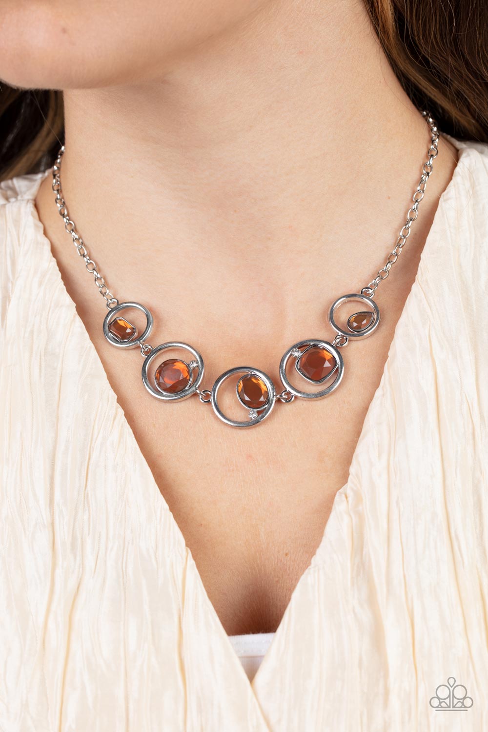 Paparazzi Accessories ❋Big Night Out - Brown Necklace❋ Flat Rate Ship $4.50❋