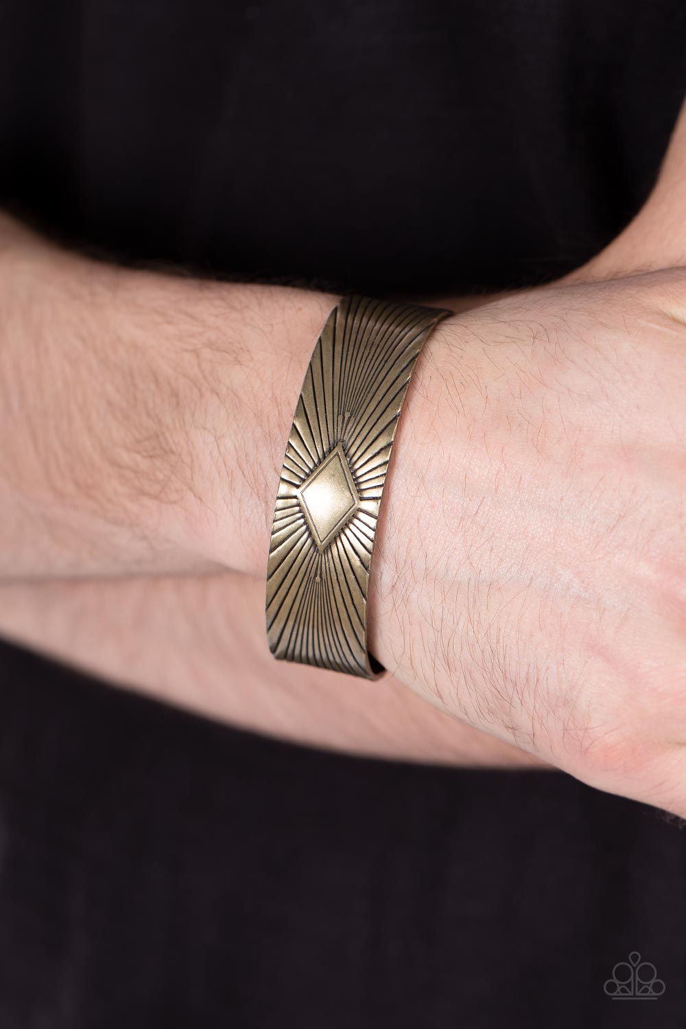 Paparazzi Accessories ❋Magnate Mecca - Brass Mens Bracelet❋ Flat Rate Ship $4.50❋