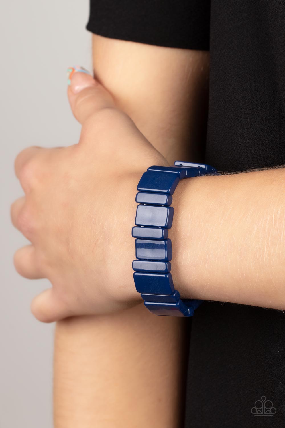 Paparazzi Accessories ❋In Plain SIGHTSEER - Blue Bracelet❋ Flat Rate Ship $4.50❋