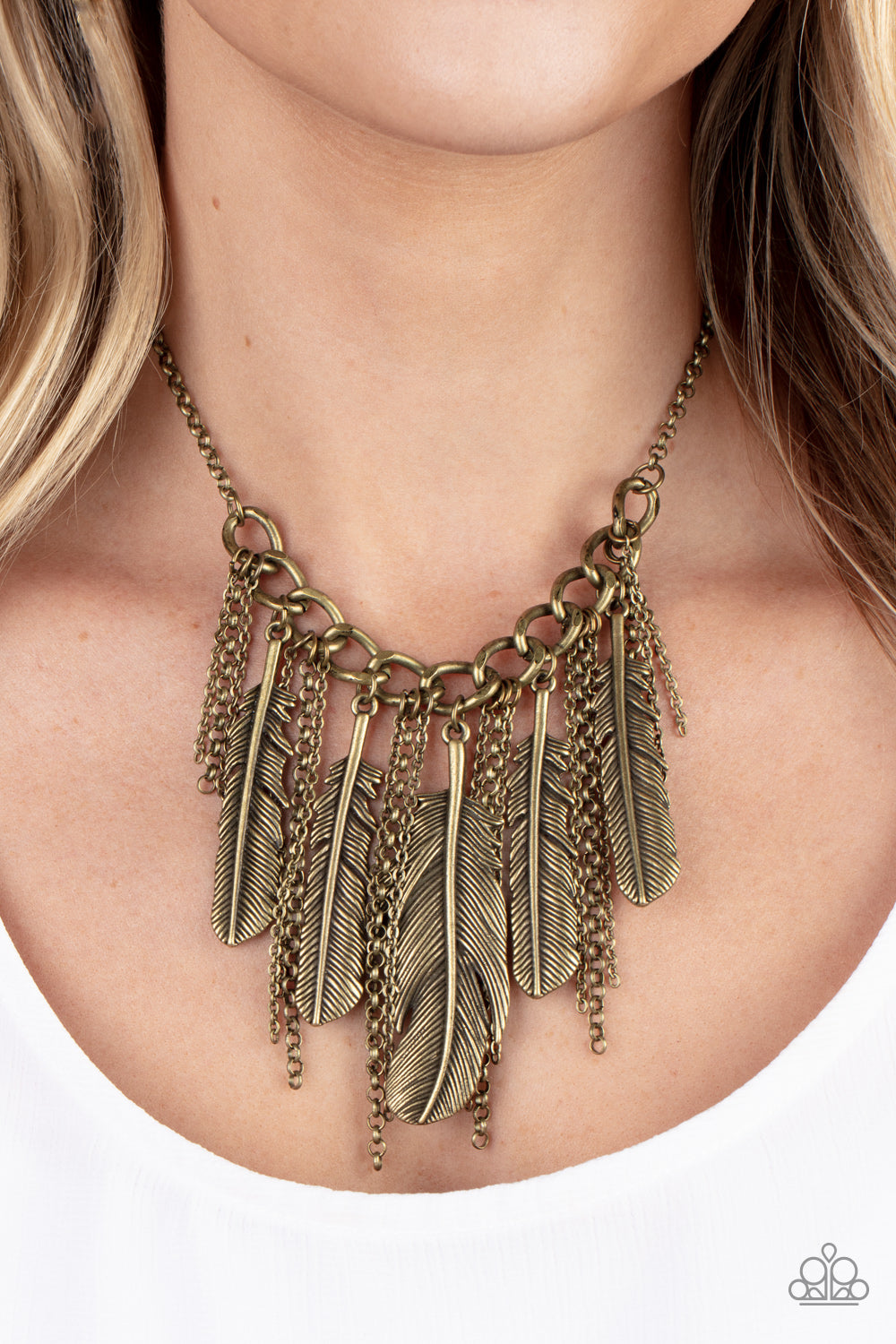 Paparazzi Accessories ❋NEST Friends Forever - Brass Necklace❋ Flat Rate Ship $4.50❋