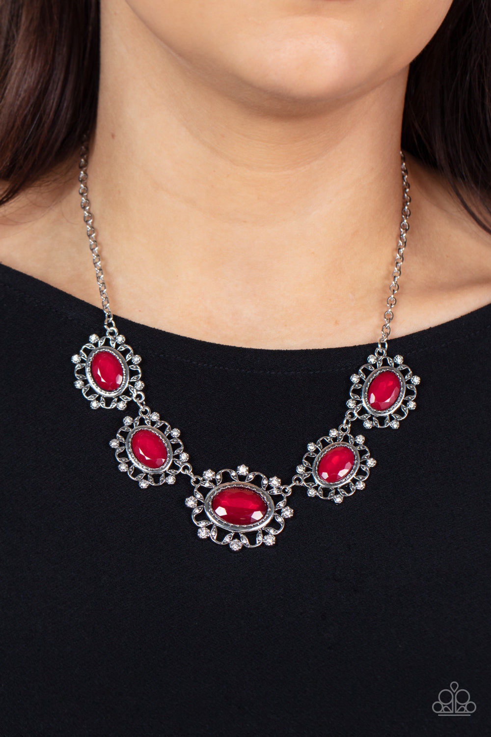 Paparazzi Accessories ❋Meadow Wedding - Red Necklace❋ Flat Rate Ship $4.50❋