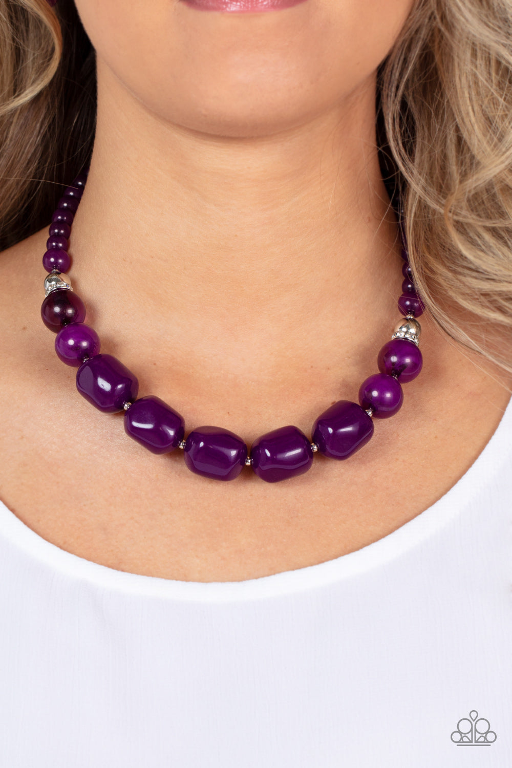 Paparazzi Accessories ❋Ten Out of TENACIOUS - Purple Necklace❋ Flat Rate Ship $4.50❋