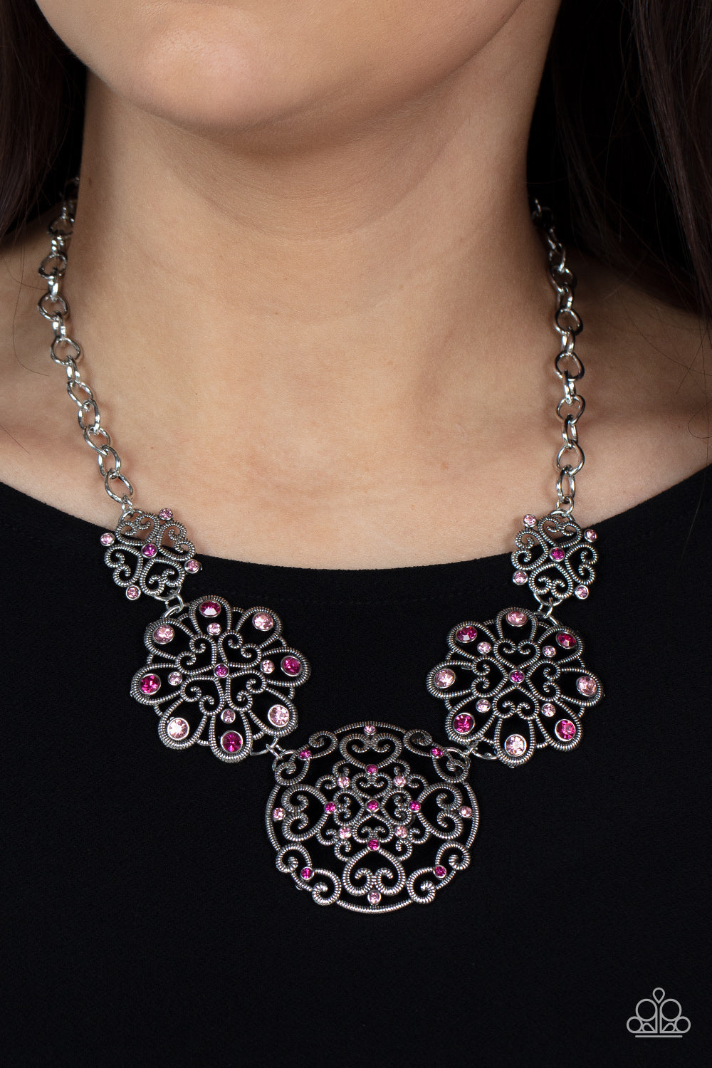 Paparazzi Accessories ❋Royally Romantic - Pink Necklace❋ Flat Rate Ship $4.50❋