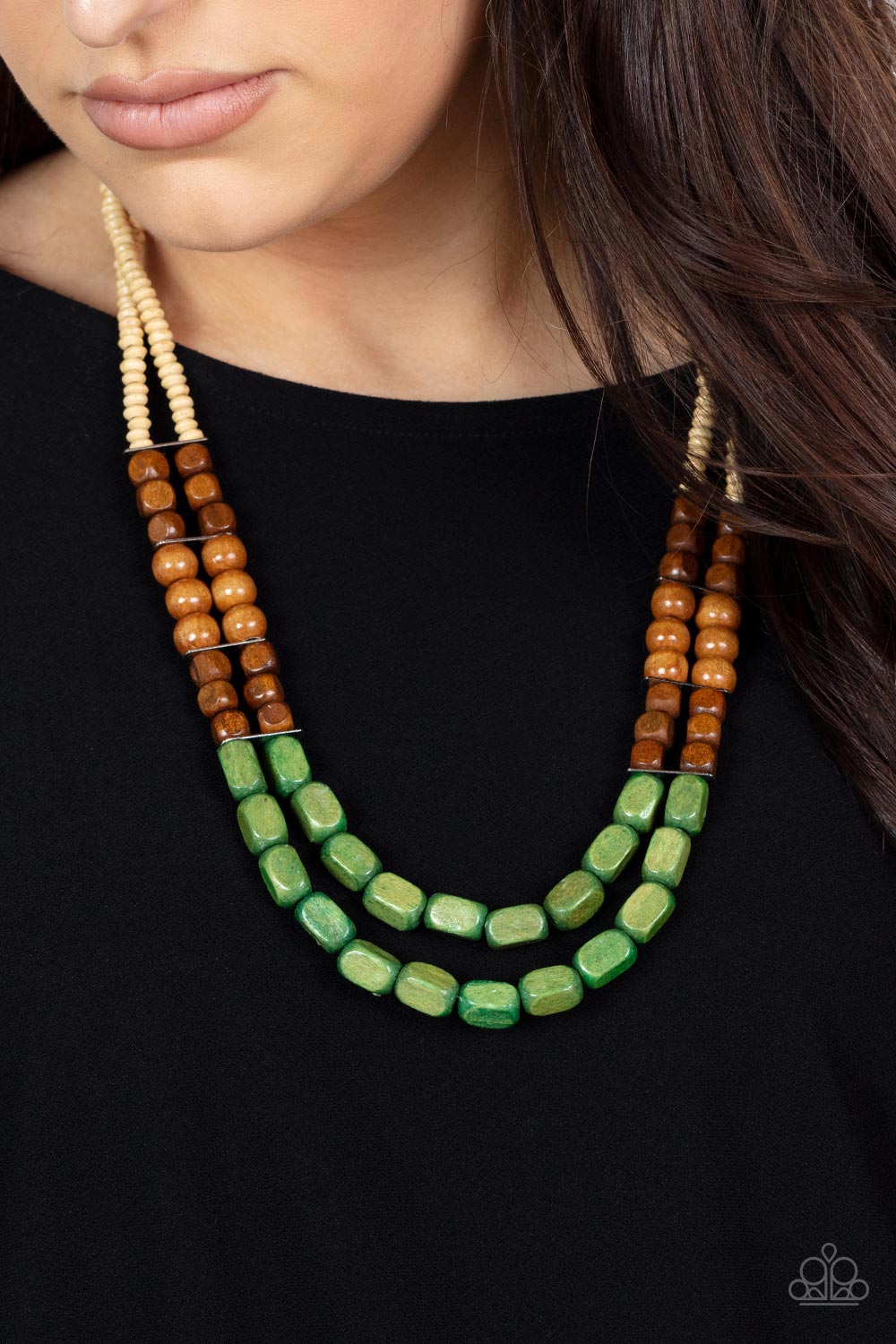 Paparazzi Accessories ❋Bermuda Bellhop - Green Necklace❋ Flat Rate Ship $4.50❋