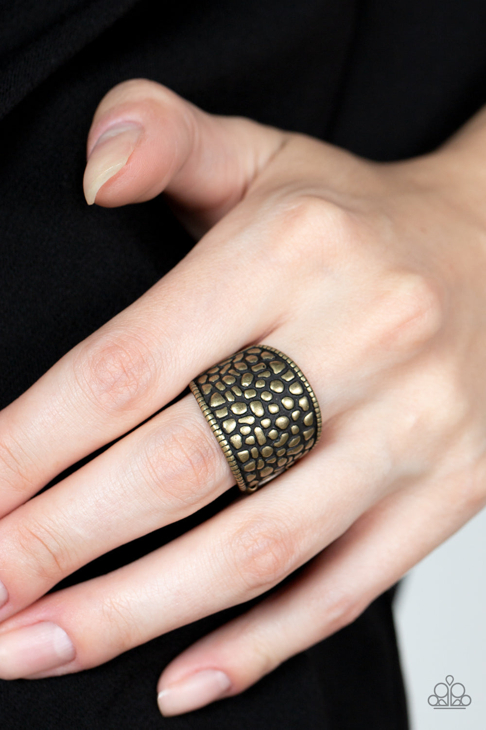 Paparazzi Accessories ❋Dotted Decorum - Brass Ring❋ Flat Rate Ship $4.50❋