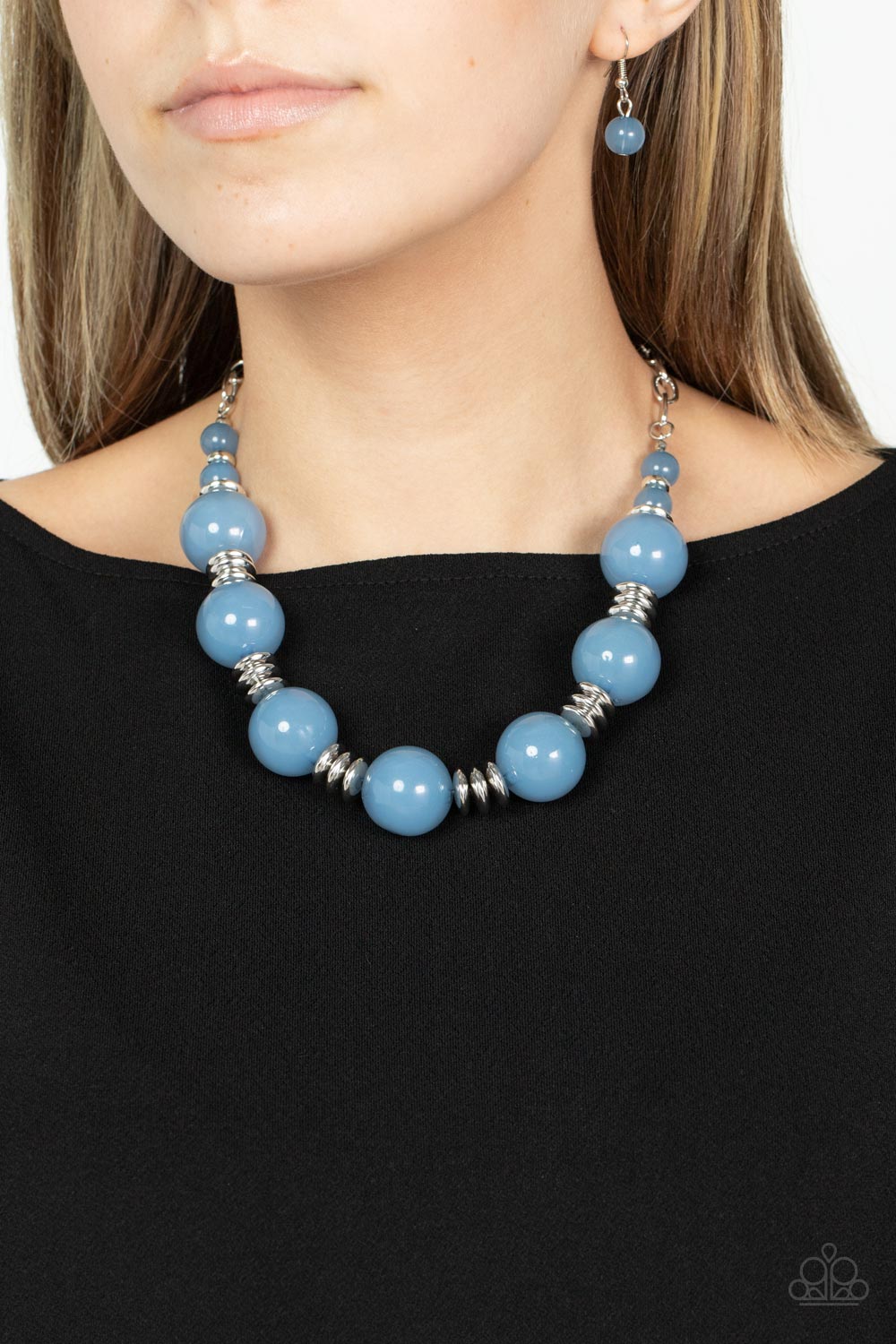 Paparazzi Accessories ❋Race to the POP - Blue Necklace❋ Flat Rate Ship $4.50❋