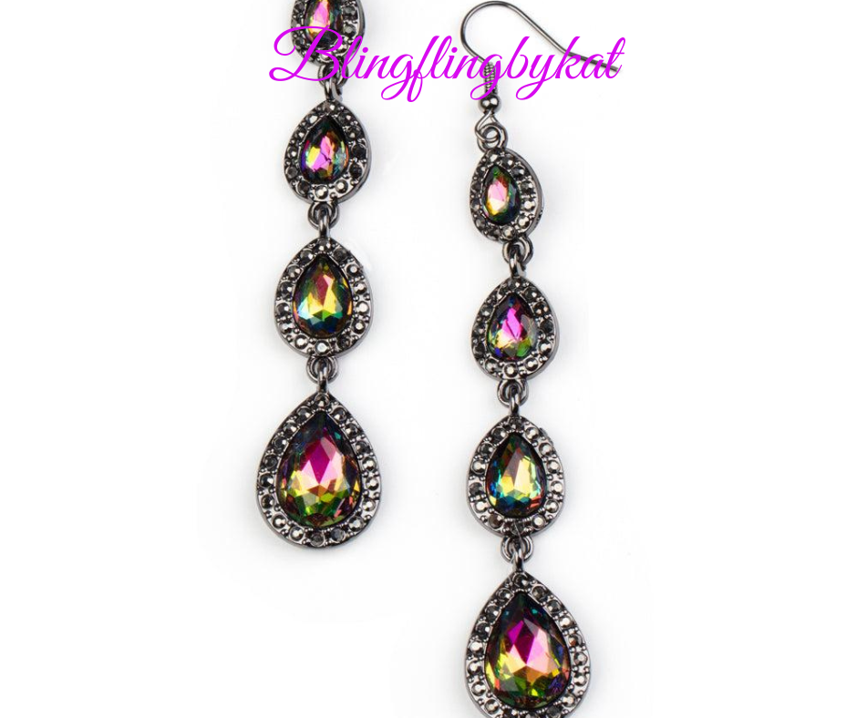 Paparazzi Accessories ❋Confidently Classy - Multi Earrings❋ Flat Rate Ship $4.50❋ - Image #1