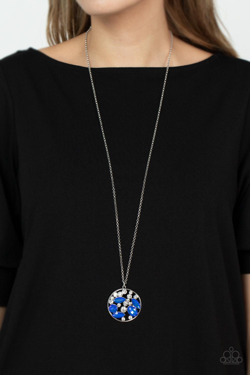 Paparazzi Accessories ❋Iridescently Influential - Blue Necklace❋ Flat Rate Ship $4.50❋