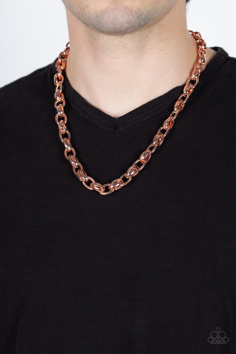 Paparazzi Accessories ❋Rookie of the Year - Copper Mens Necklace❋ Flat Rate Ship $4.50❋