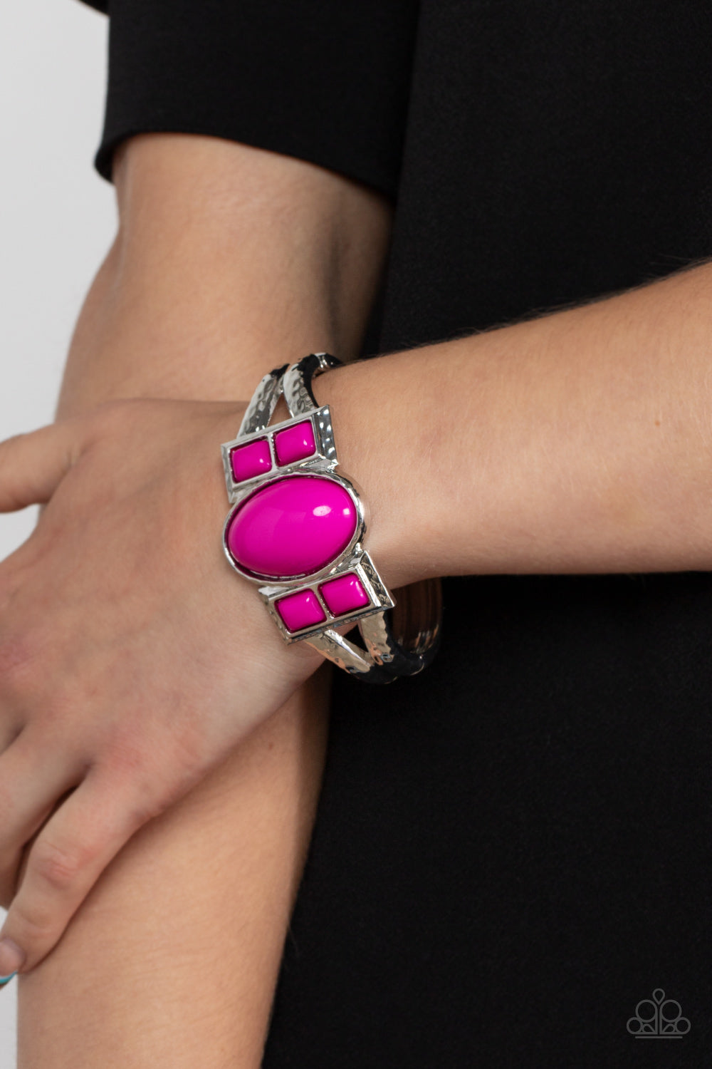 Paparazzi Accessories ❋A Touch of Tiki - Pink Bracelet❋ Flat Rate Ship $4.50❋