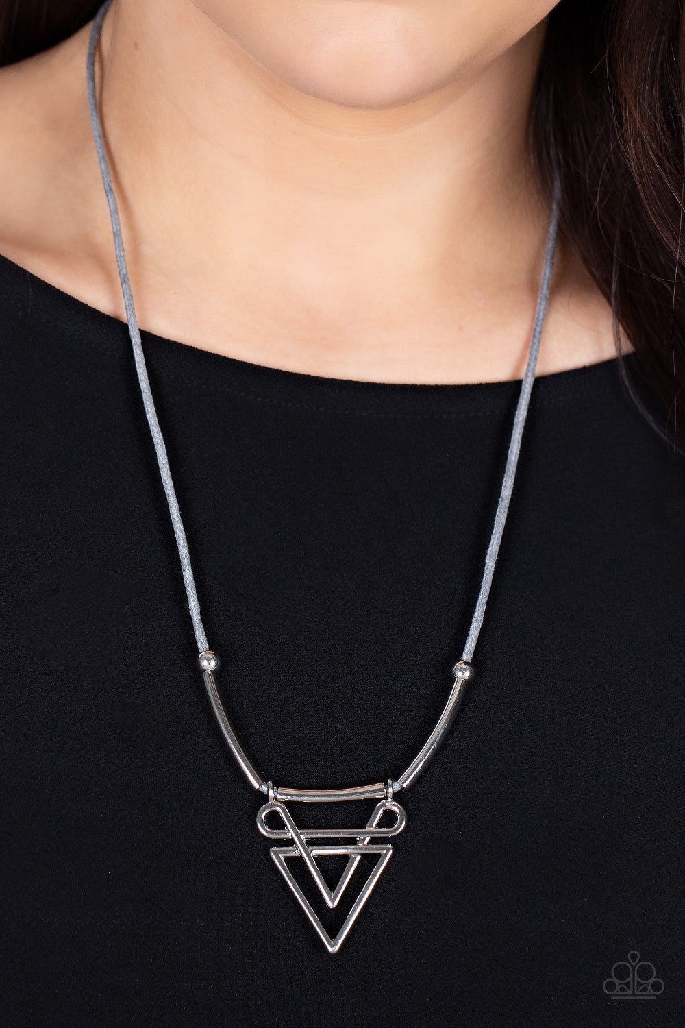 Paparazzi Accessories ❋Tulum Totem - Silver Necklace❋ Flat Rate Ship $4.50❋