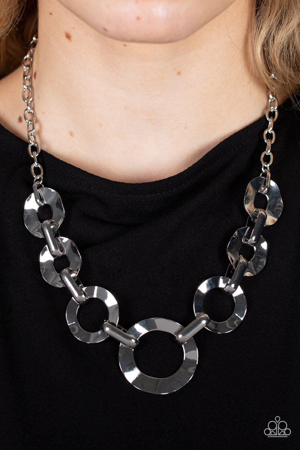 Paparazzi Accessories ❋Mechanical Masterpiece - Silver Necklace❋ Flat Rate Ship $4.50❋