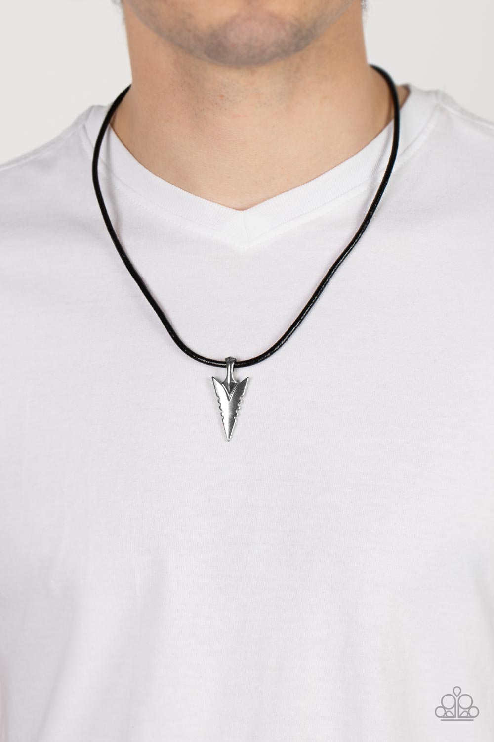 Paparazzi Accessories ❋Pharaohs Arrow - Black Mens Necklace❋ Flat Rate Ship $4.50❋