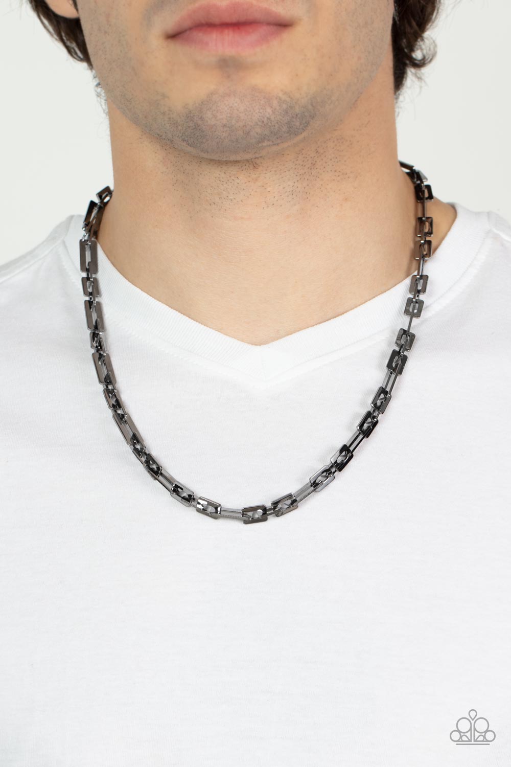 Paparazzi Accessories ❋Rocket Zone - Black Mens Necklace❋ Flat Rate Ship $4.50❋