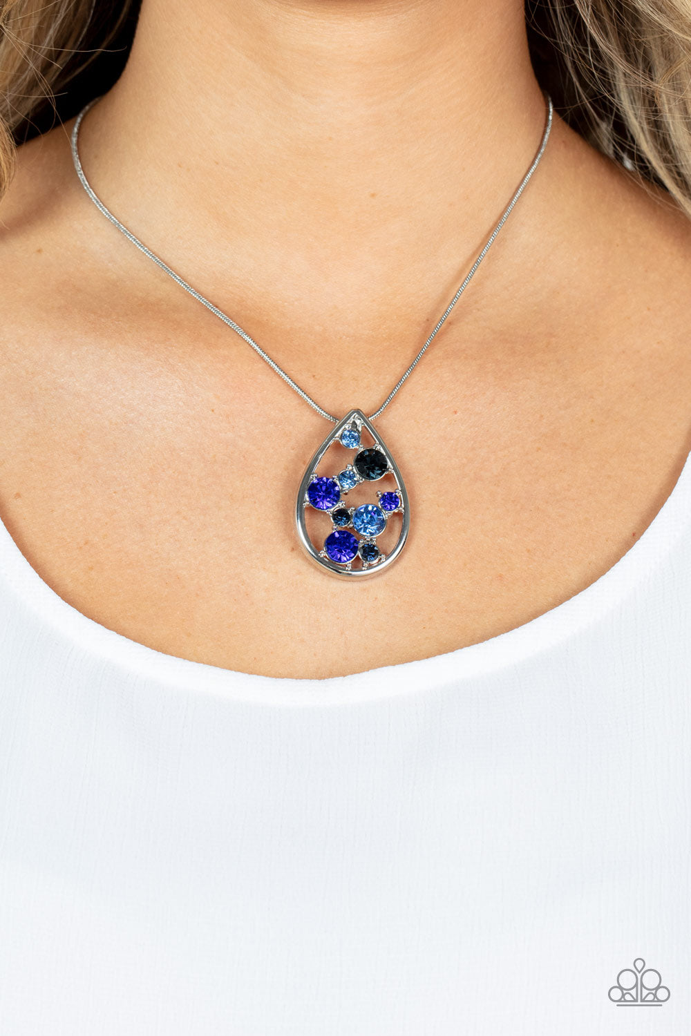 Paparazzi Accessories ❋Seasonal Sophistication - Blue Necklace❋ Flat Rate Ship $4.50❋