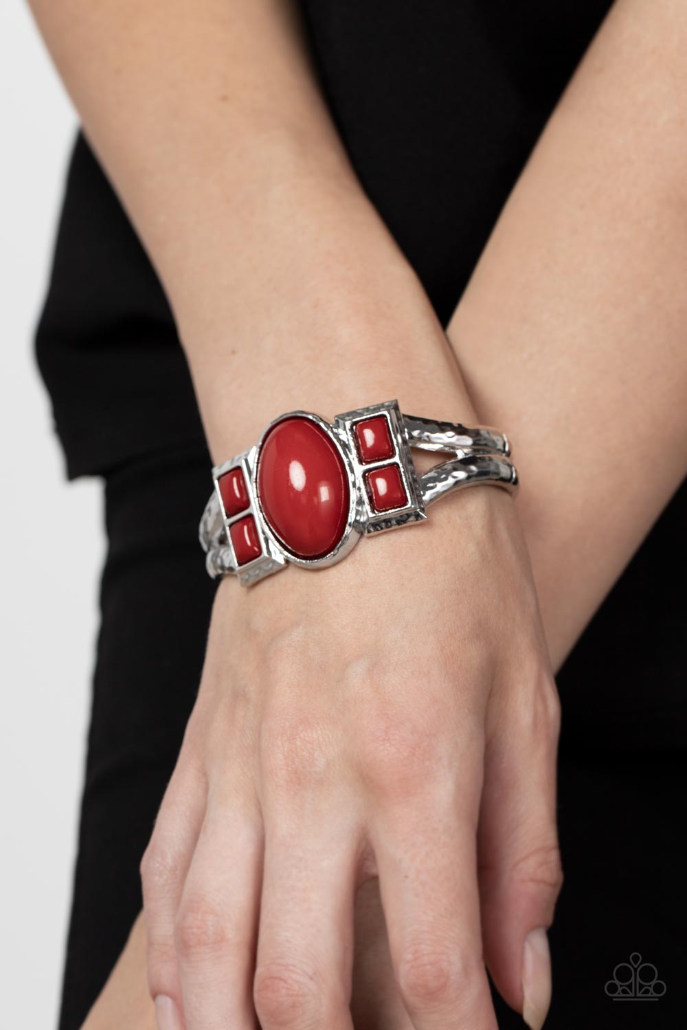 Paparazzi Accessories ❋A Touch of Tiki - Red Bracelet❋ Flat Rate Ship $4.50❋