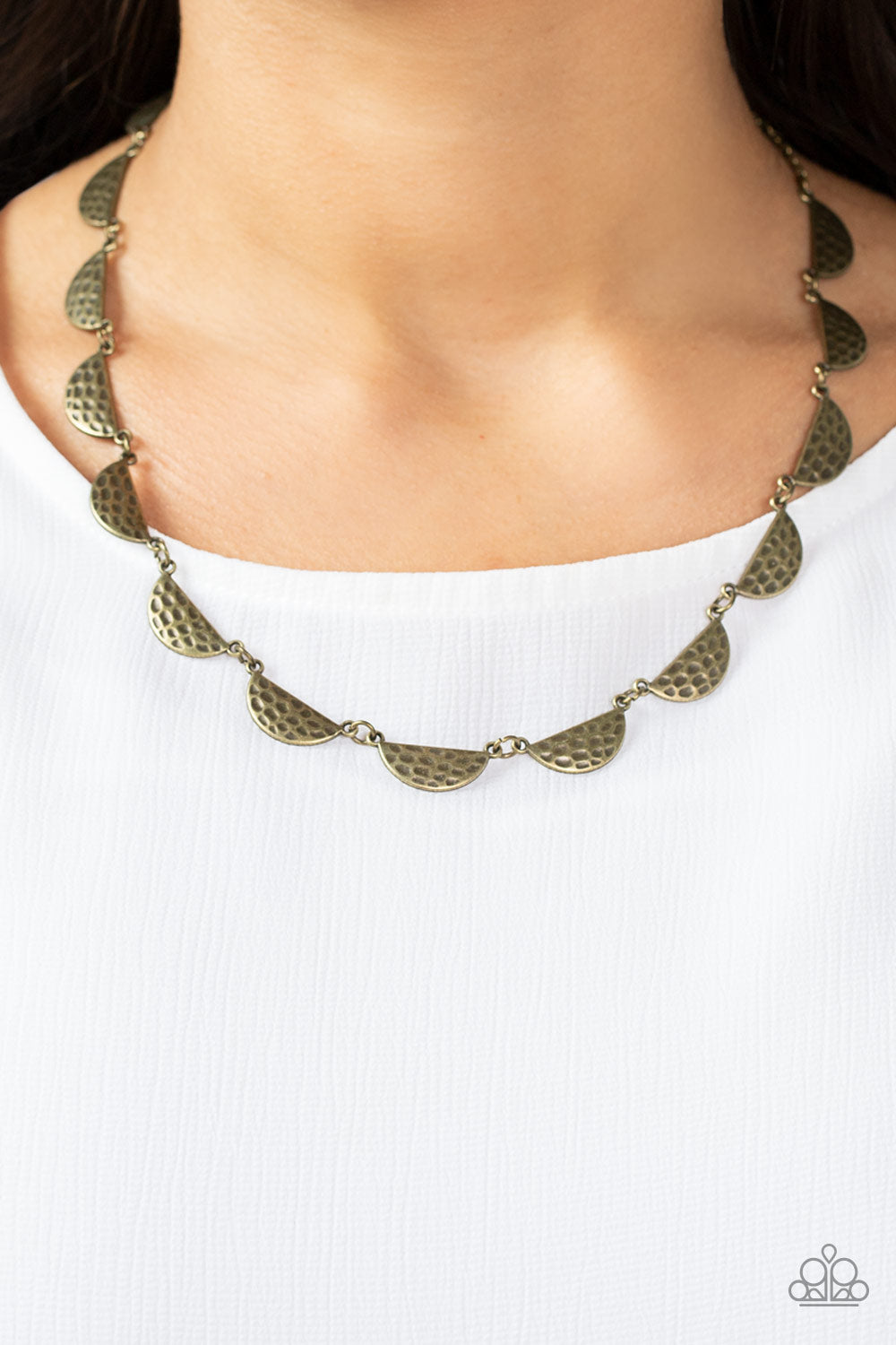 Paparazzi Accessories ❋Lunar Jungle - Brass Necklace❋ Flat Rate Ship $4.50❋
