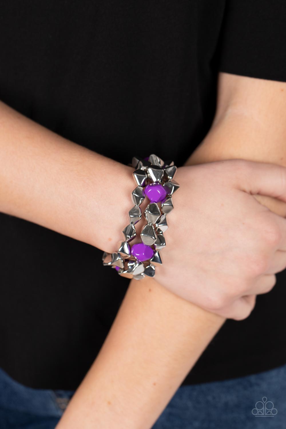 Paparazzi Accessories ❋A Perfect TENACIOUS - Purple Bracelet❋ Flat Rate Ship $4.50❋