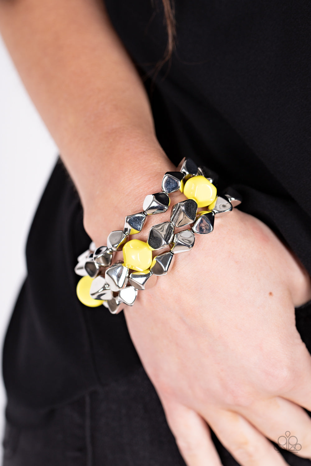 Paparazzi Accessories ❋Perfect TENACIOUS - Yellow Bracelet❋ Flat Rate Ship $4.50❋