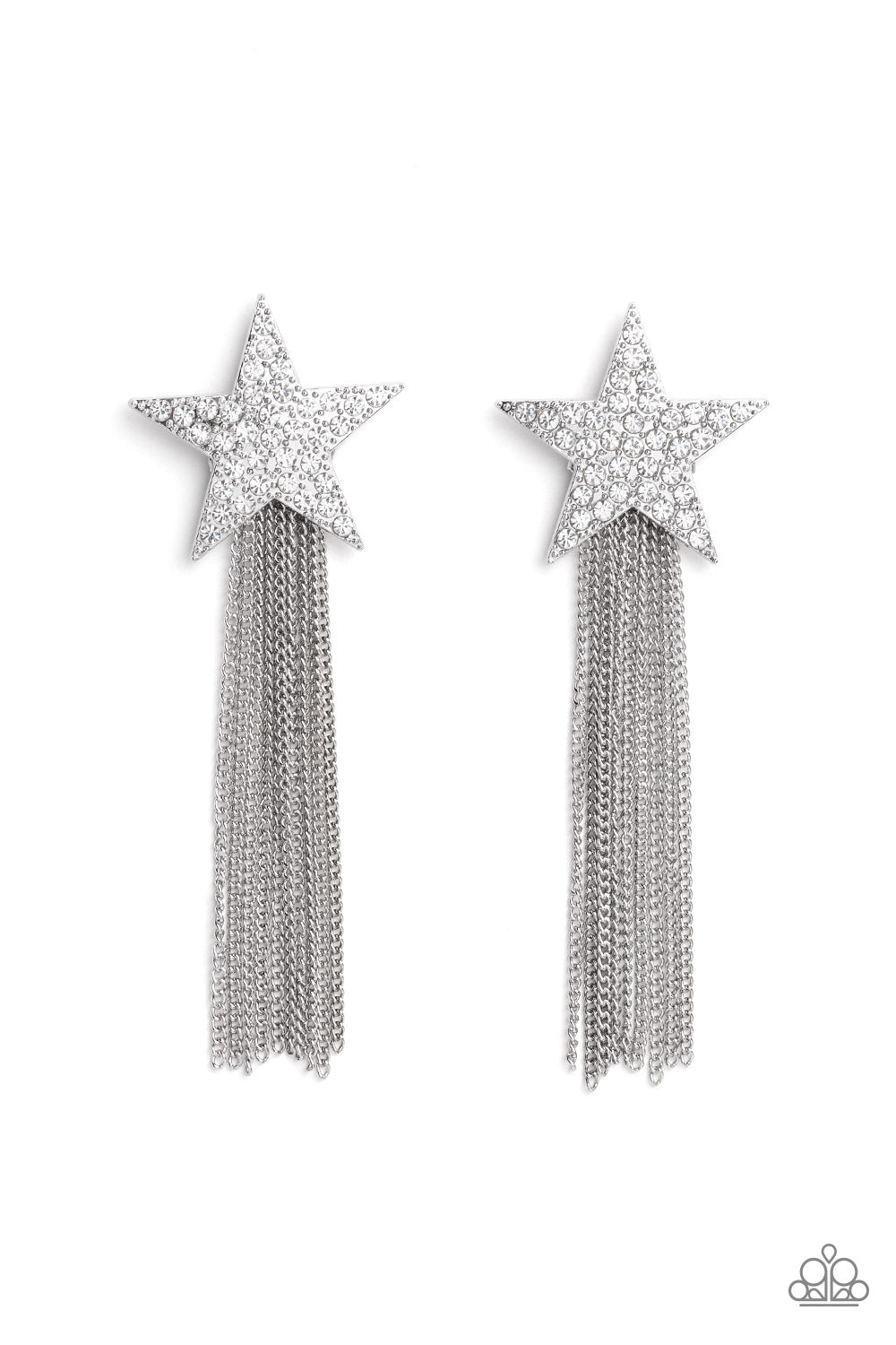 brought-to-you-by-blingflingbykat-superstar-solo-white-post earrings-paparazzi-accessories-