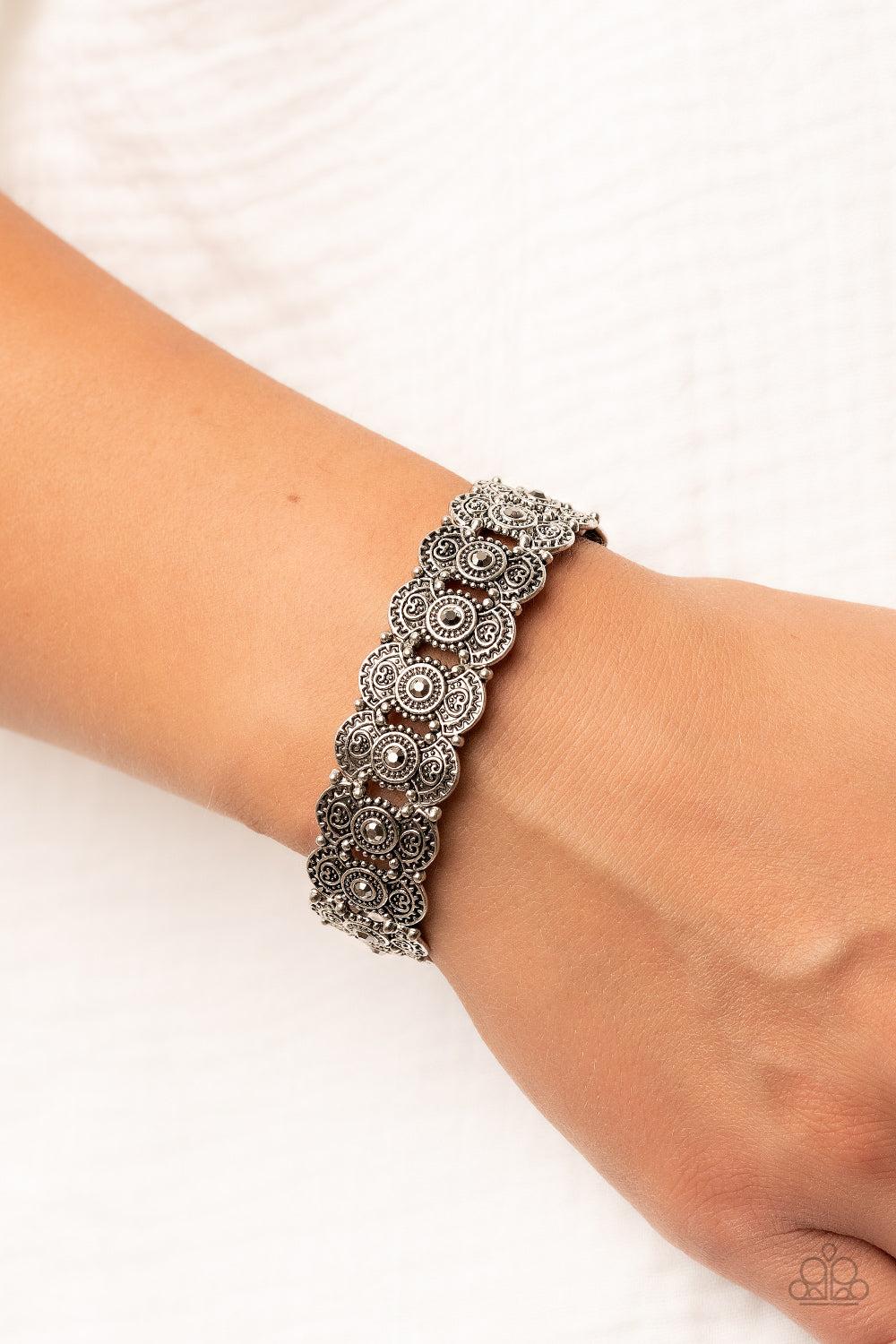 Paparazzi Accessories ❋Rapturous Romance - Silver Bracelet❋ Flat Rate Ship $4.50❋ - Image #2