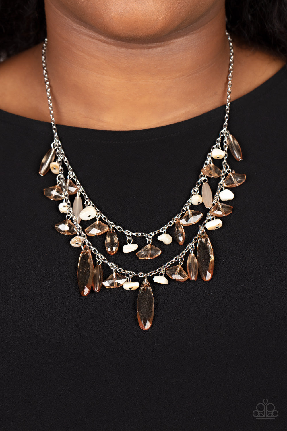 Paparazzi Accessories ❋Candlelit Cabana - Brown Necklace❋ Flat Rate Ship $4.50❋