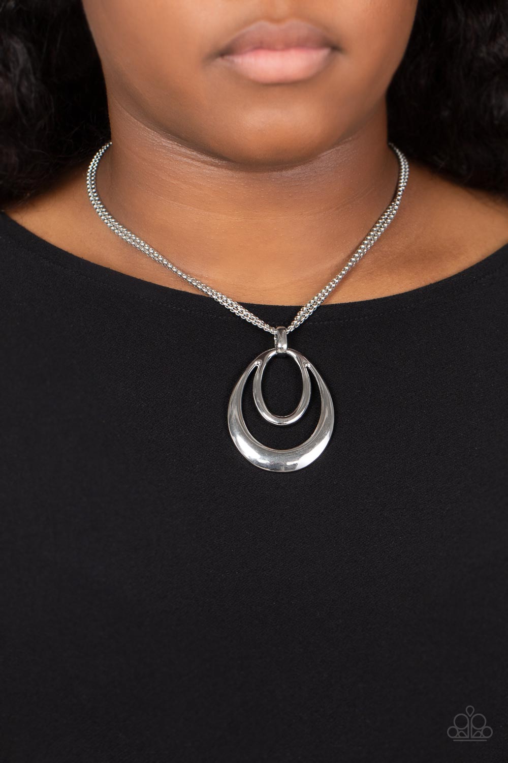 Paparazzi Accessories ❋Suburban Storm - Silver Necklace❋ Flat Rate Ship $4.50❋