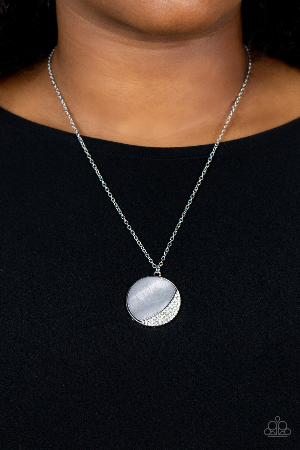 Paparazzi Accessories ❋Oceanic Eclipse - Silver Necklace❋ Flat Rate Ship $4.50❋