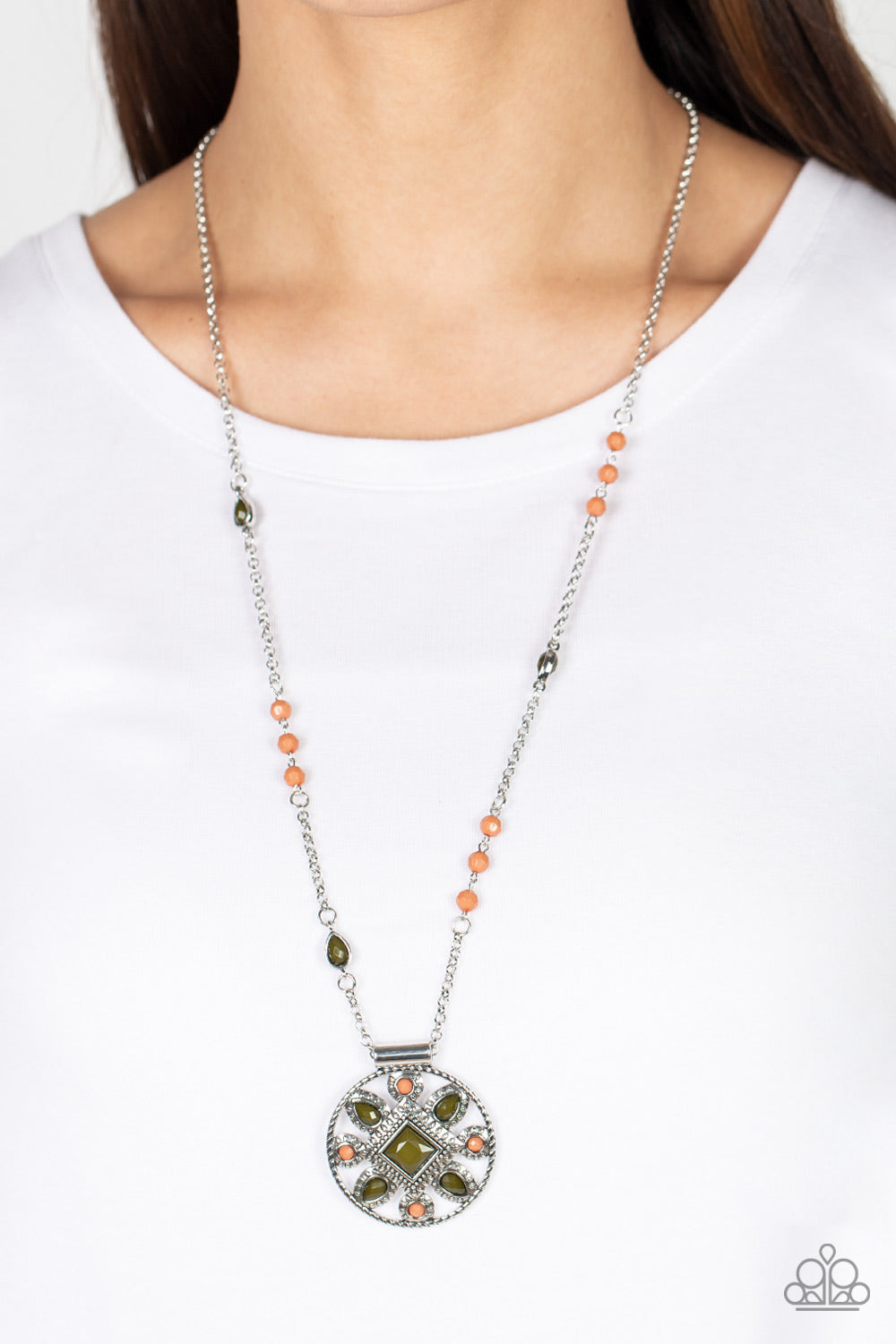 Paparazzi Accessories ❋Sierra Showroom - Green Necklace❋ Flat Rate Ship $4.50❋