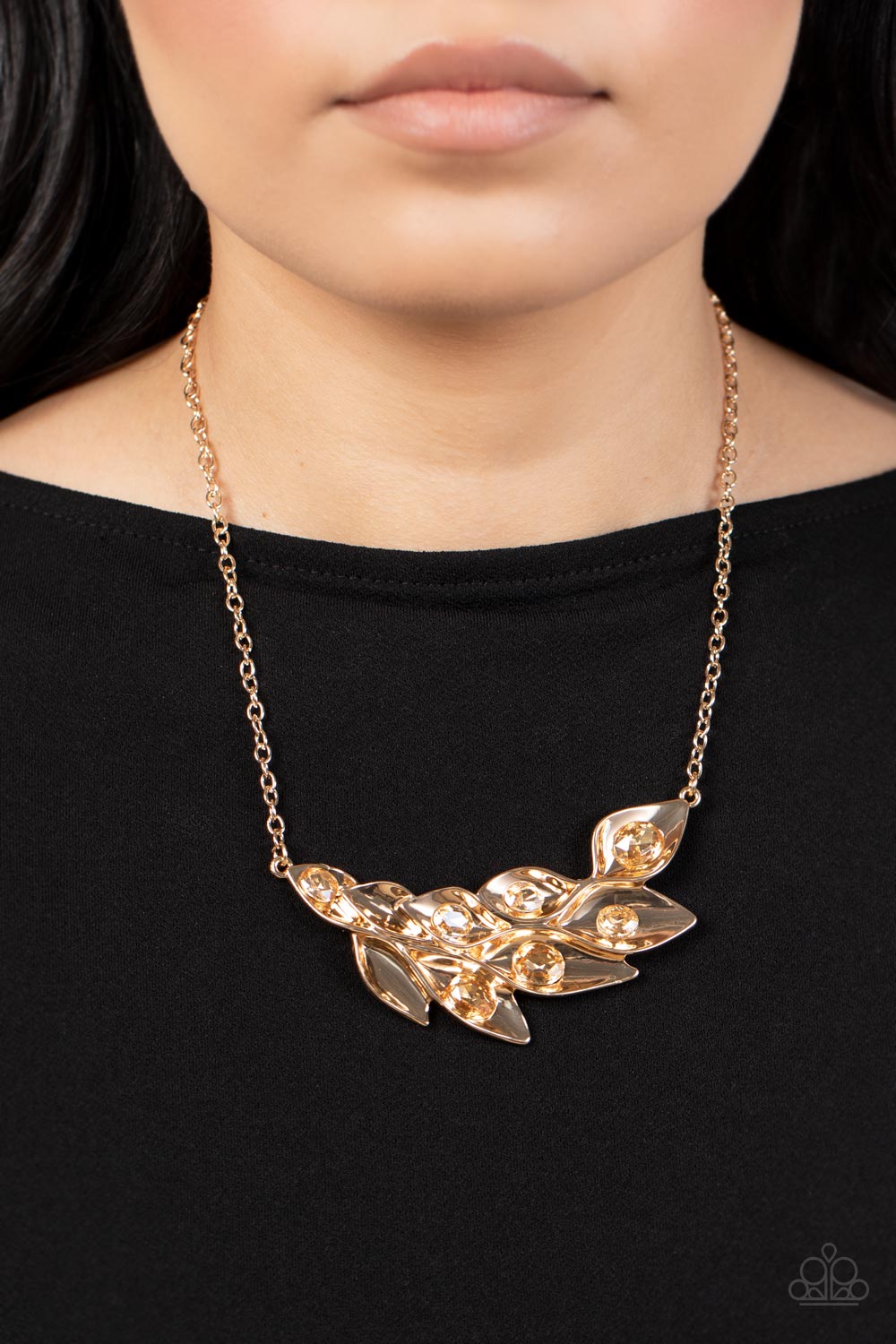 Paparazzi Accessories ❋Enviable Elegance - Gold Necklace❋ Flat Rate Ship $4.50❋