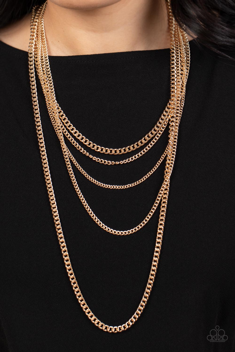 Paparazzi Accessories ❋Top of the Food Chain - Gold Necklace❋ Flat Rate Ship $4.50❋